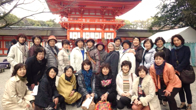 大人気の研修旅行(ちょこボラ女子会)