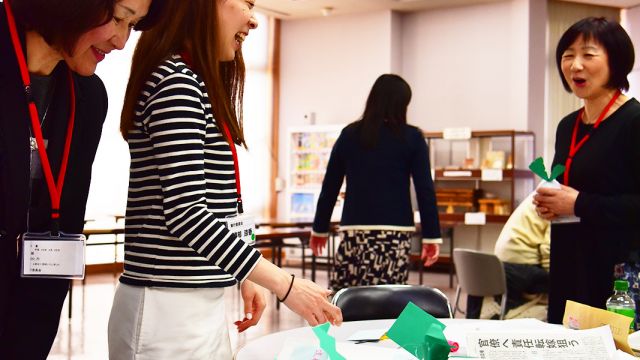 ヨカったグループにの企画には自作の「カブ」を贈呈